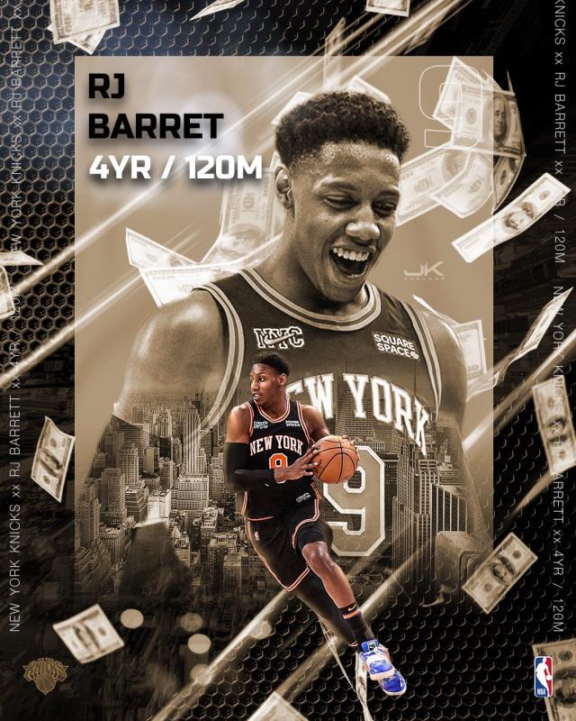 开云体育网址最新-【观察】4年1.2亿续约巴雷特 纽约不换米切尔了？